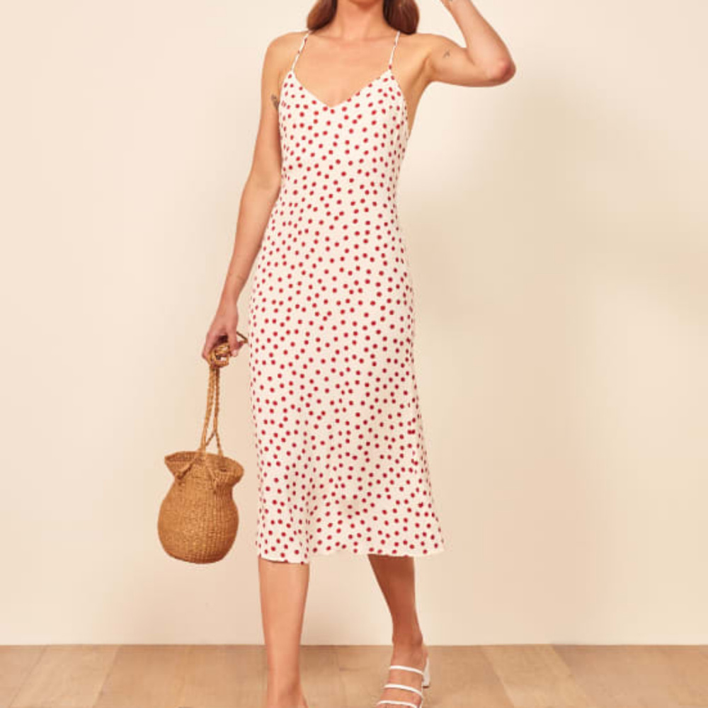 Reformation Polka Dot Dress